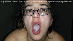 cum in sluts mouth