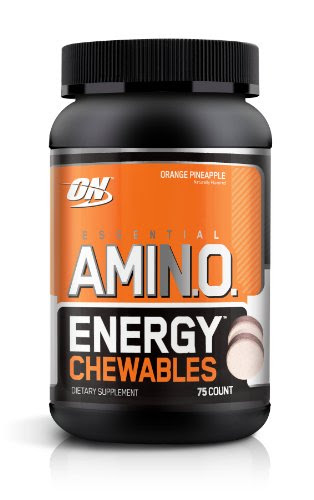 Optimum Nutrition Essential Amino Energy Chewables, Orange Pineapple, 25 servings