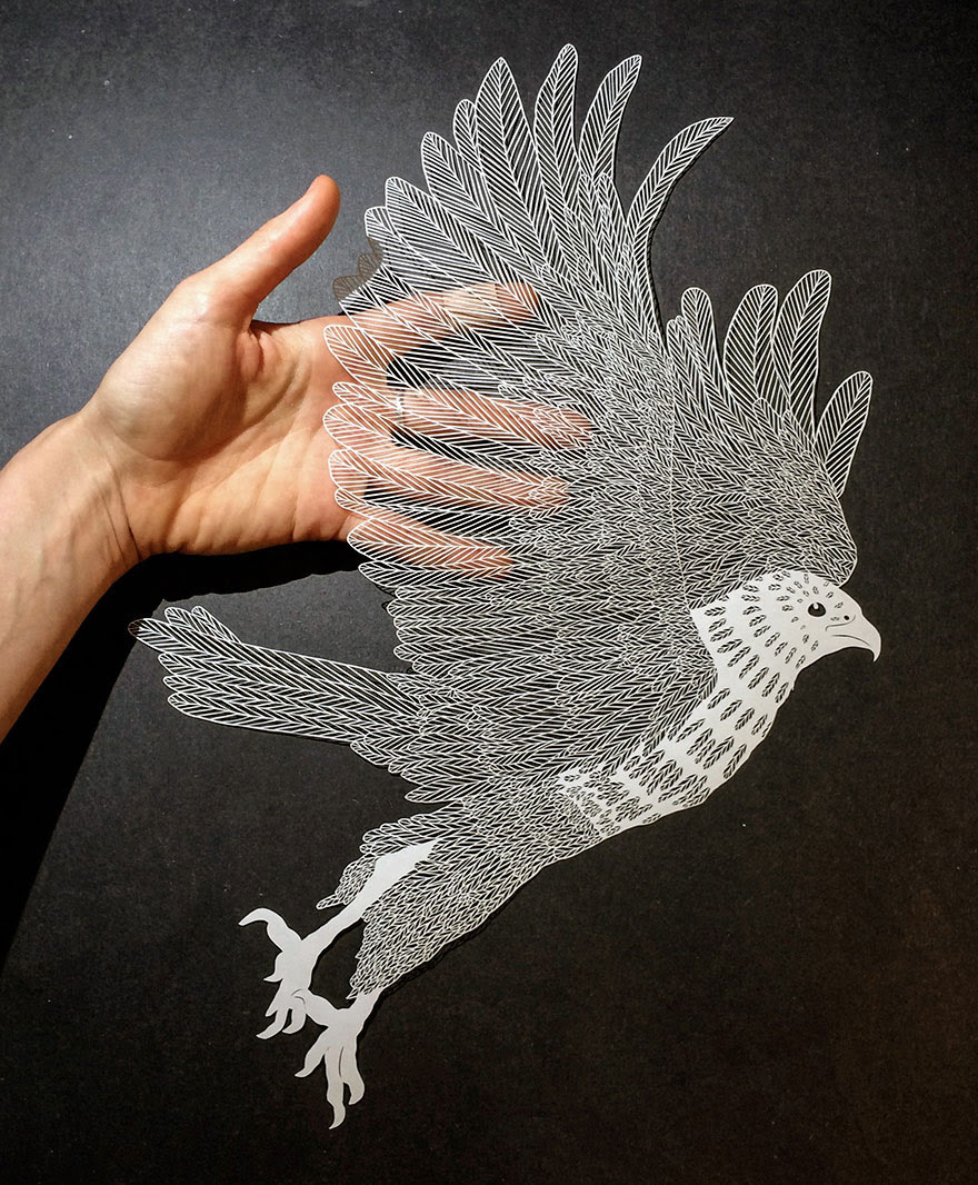 Incredibly Detailed Hand Cut Paper Art By Maude White Incredibly Detailed Hand Cut Paper Art By Maude White