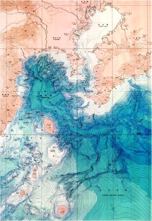 ちょっと一服 海底地形図について Umeの伊豆多賀 網代釣り日誌