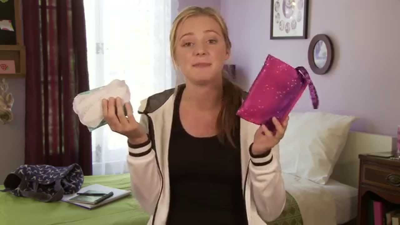 First Period Symptoms: What girls want to know about menstruation - YouTube