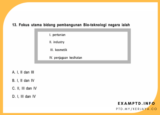Contoh Soalan Pengetahuan Am Peperiksaan Pegawai Tadbir Diplomatik Exam Ptd