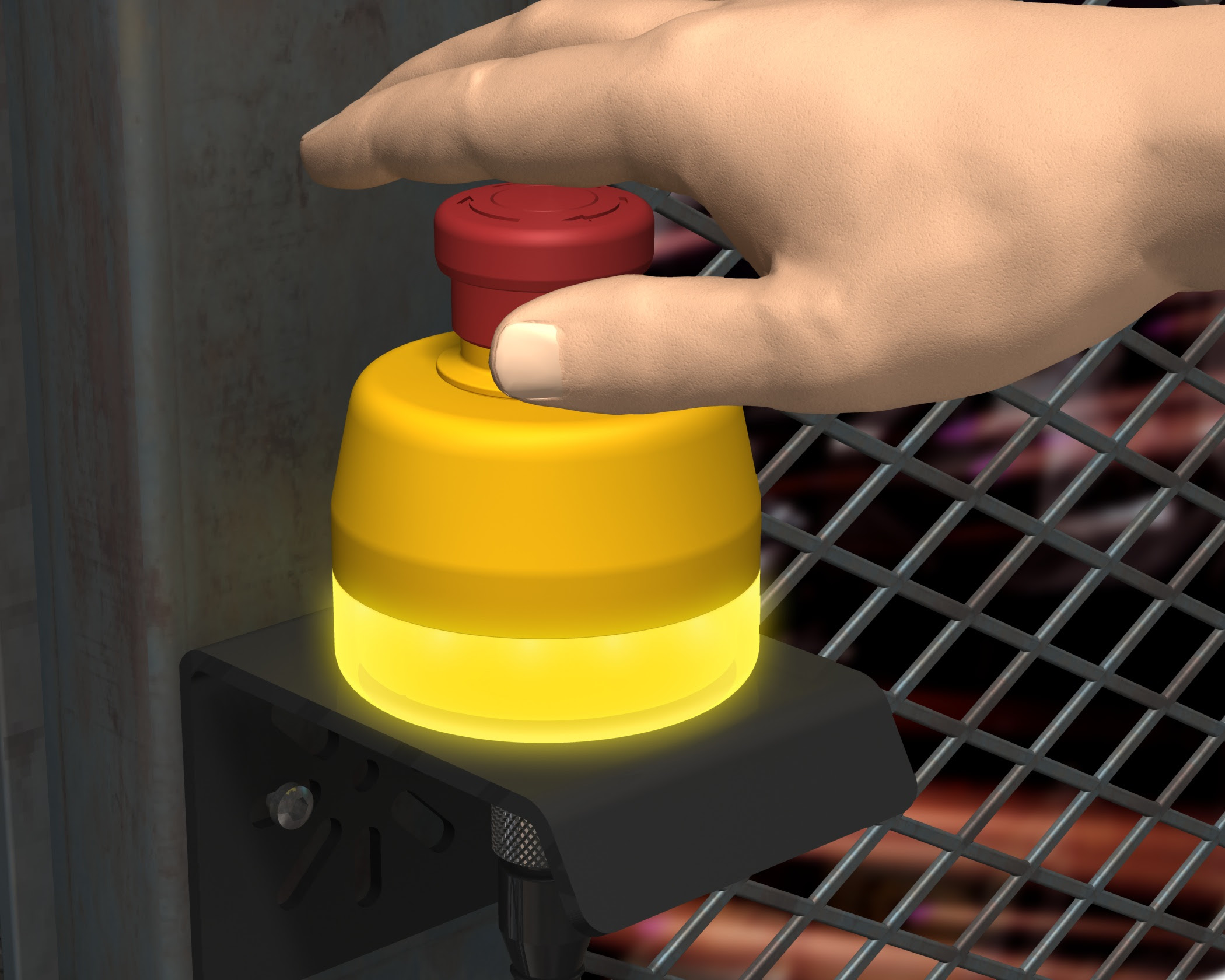Banner Engineering Announces First E-Stop Button with Illuminated Base