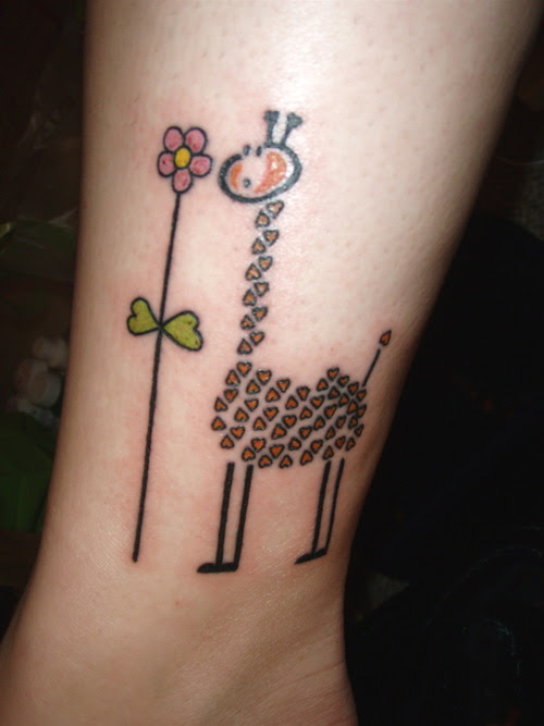 jamaica tattoo. done at Tomato Tattoo in Lisle