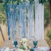 blue ribbon backdrop