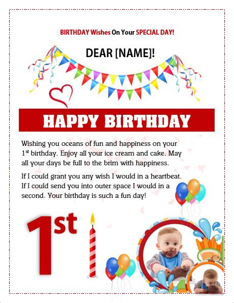  3 free editable birthday templates for ms word