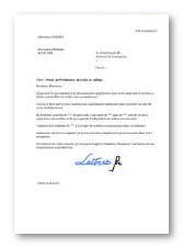 ModÃ¨le de lettre de motivation - Professeur de lycÃ©e et collÃ¨ge