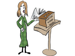 insert coin to begin lecture by Tertiary Education Union (NZTEU), on Flickr