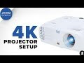 Setting up the Viewsonic PX727-4K HDR projector in the home theater - Episode 2
