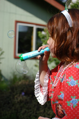 it was a bubble magic day