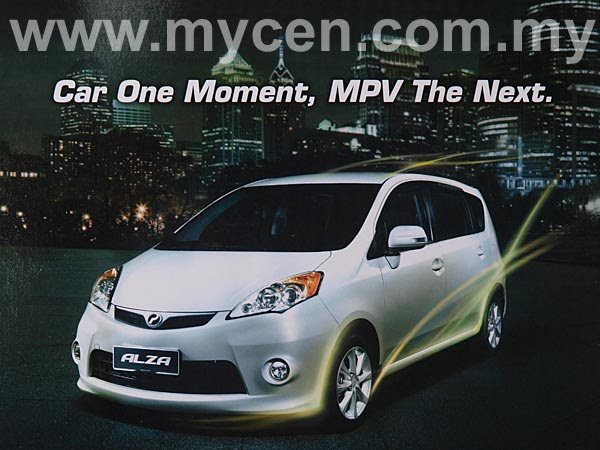MALAYSIA CENTRAL: MyCen Buzz: The New Perodua Alza MPV 