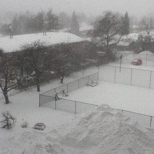 It hasn't stopped... #snow #winter