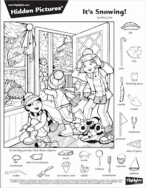 Printable Find The Hidden Pictures