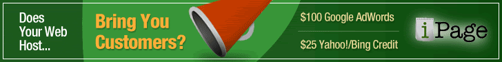 iPage Web Hosting -- Go Green for only $4.50/mo.