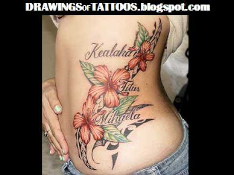Hibiscus Flower Tattoo Designs, Hibiscus Tattoo