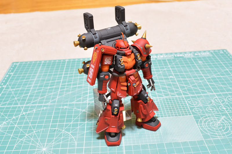 Hgサイコザクの組立工程 脚部の組み立て ガンダムブログはじめました