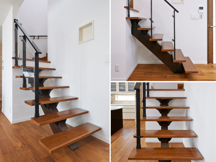 デザイン階段 オープン階段の決定版 One Beam 住宅をおしゃれに