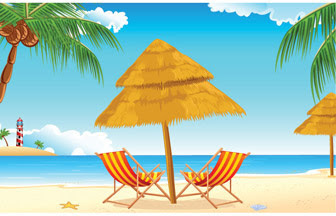 Beach free vector download 654 Free vector for Beach free vector download 654 Free vector for