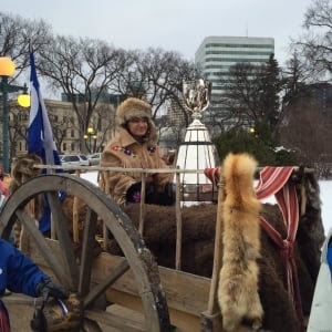 Grey Cup arrives in Winnipeg