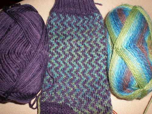 Fairisle Zig Zag Sock