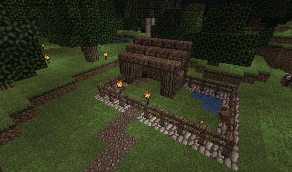 How To Make A Chicken Coop Minecraft Xbox ~ dynamic Coop