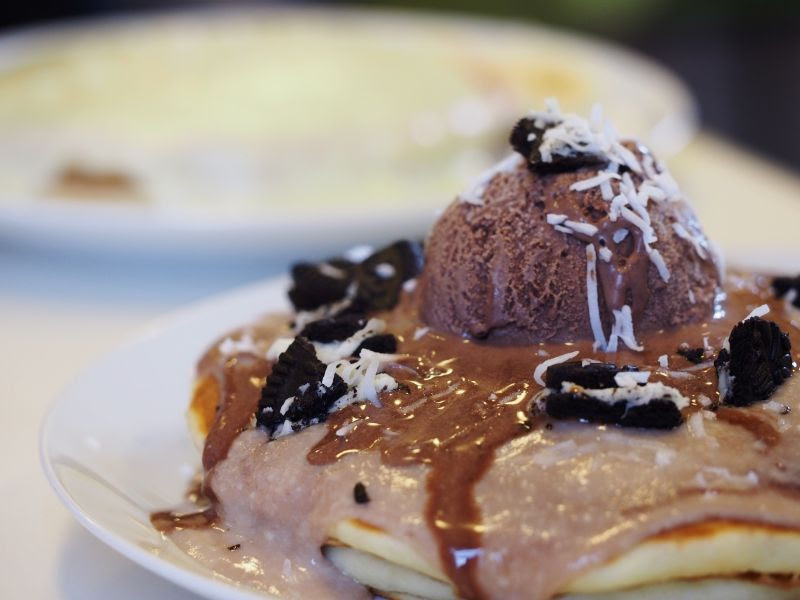 沖縄恩納村 ハウピアチョコレートソースパンケーキ ハワイアンパンケーキハウス パ二ラニ スイーツハンター月ウサギの食べ日記 Powered By ライブドアブログ