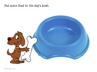 Dog Play Dough Mat