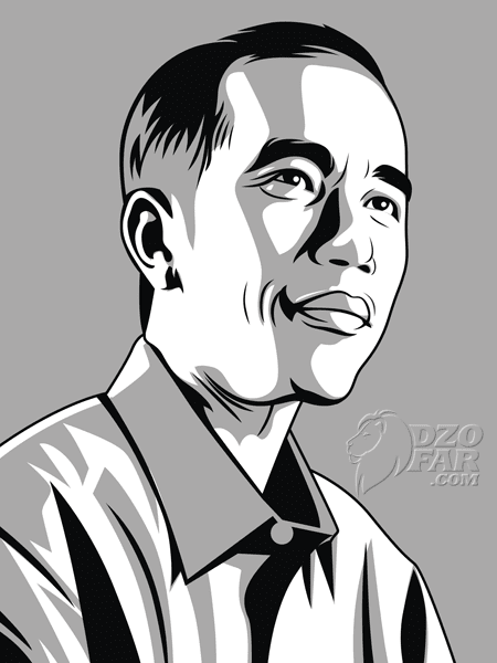 Sketsa Gambar Bapak Jokowi Sketsa Gambar Bapak Jokowi