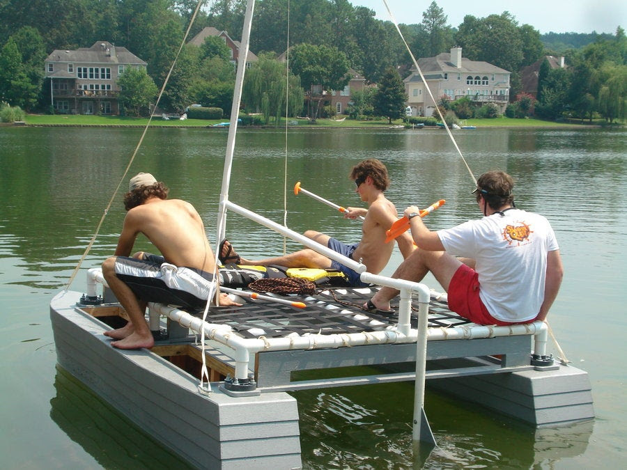 Serenity Now- Homemade Catamaran - by yosoybyrd ...