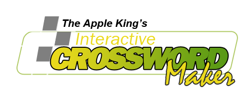Online Crossword Maker The Apple King