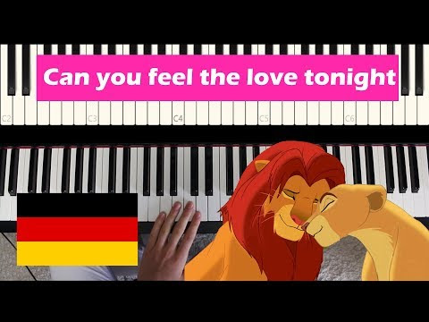The Best 26 Can You Feel The Love Tonight Noten Einfach