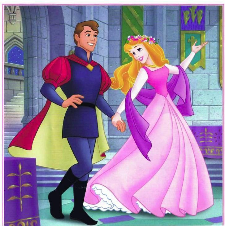 disney princess cinderella and prince. Princess Aurora and Prince