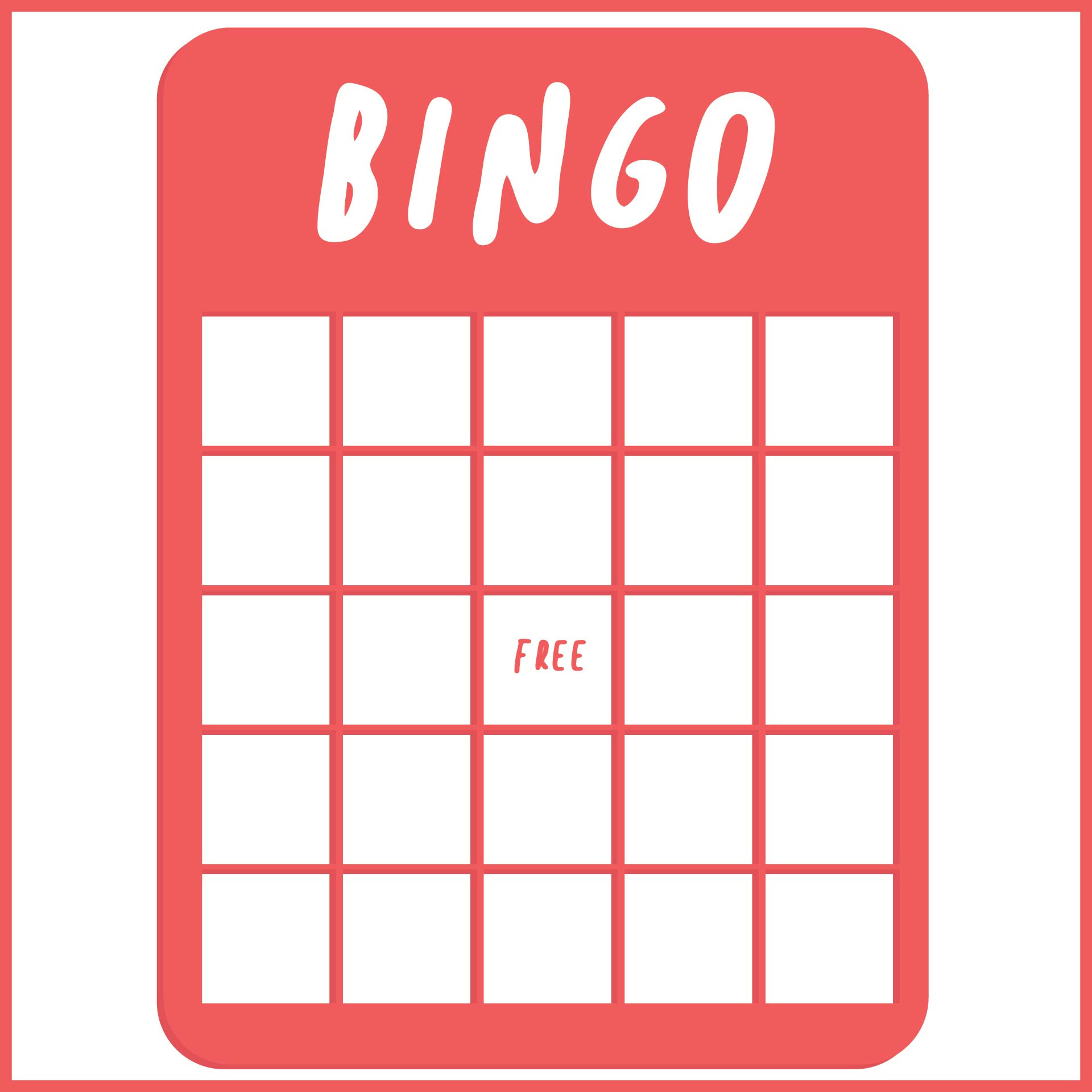 6 Best Images of Free Printable Bingo Template Free Printable Blank