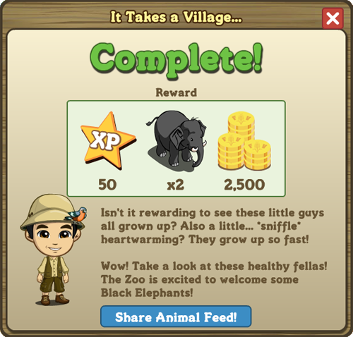 It Takes a Village... Complete