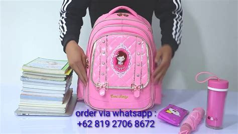 wa   tas ransel anak sekolah perempuan