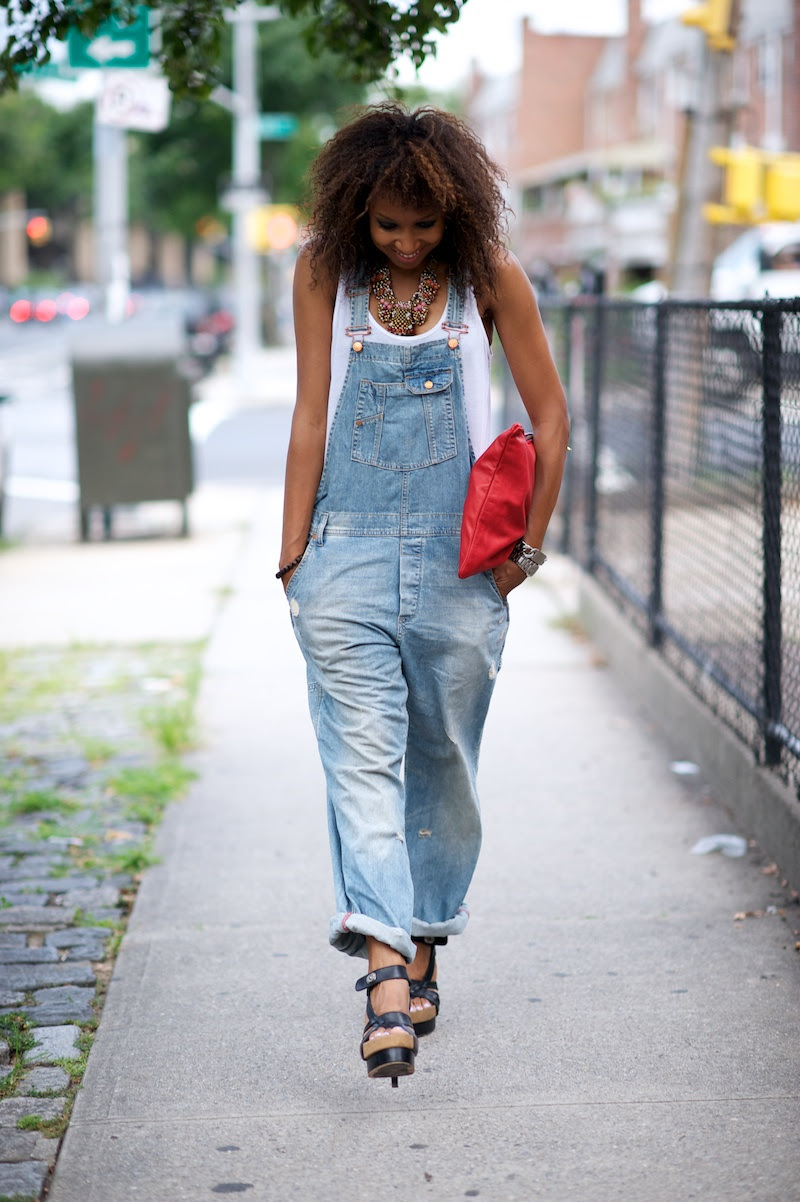 denim overalls