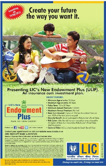 LIC's Endowment Plus-835