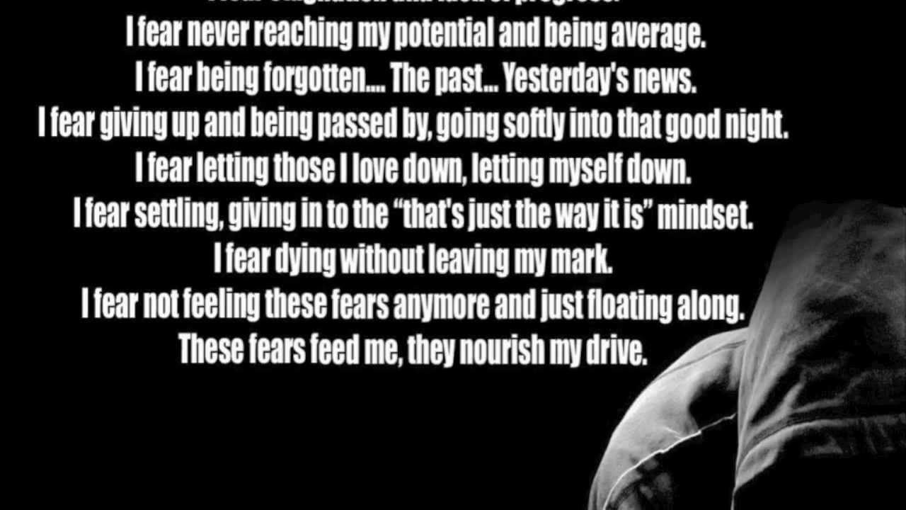 CrossFit - What Do You Fear?!? Motivation/Inspirational 