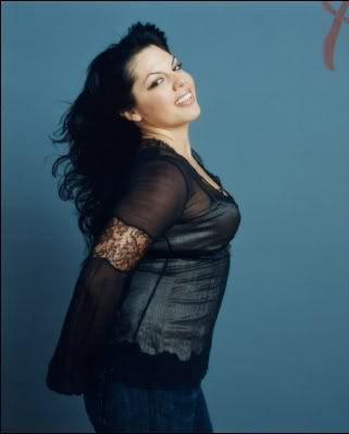 Glamour mag outtake black outfit
