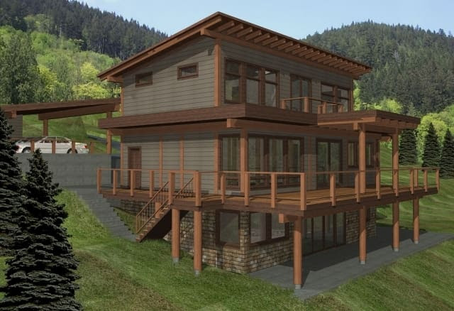 Beach Ave Timber Frame Plans 3620sqft Streamline Design Beach Ave Timber Frame Plans 3620sqft Streamline Design