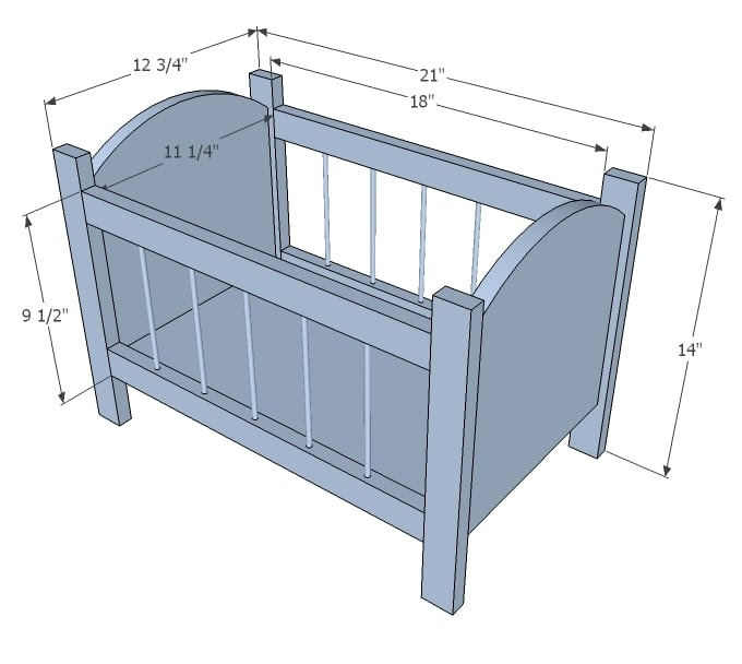 Baby Cribs Plans Free