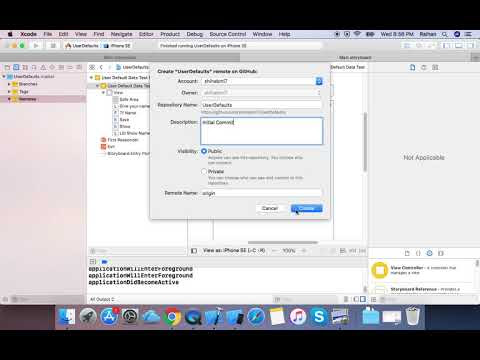 How to upload Xcode project in Github in 1 minute