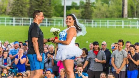 Nonnie Jackson & Ian Rousseau November Project wedding 1