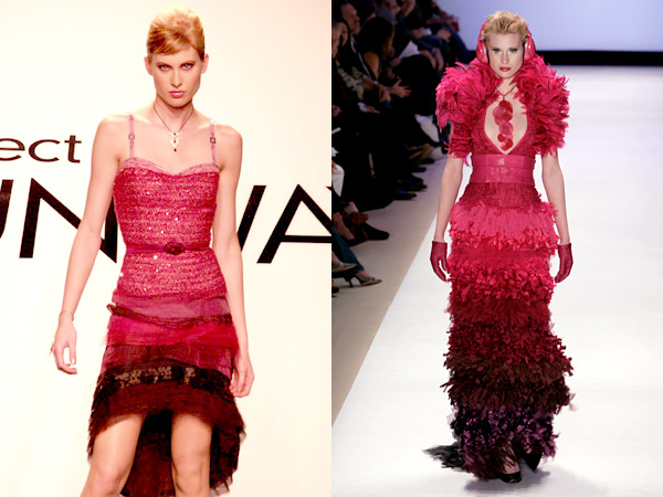 nancy o dell project runway dress