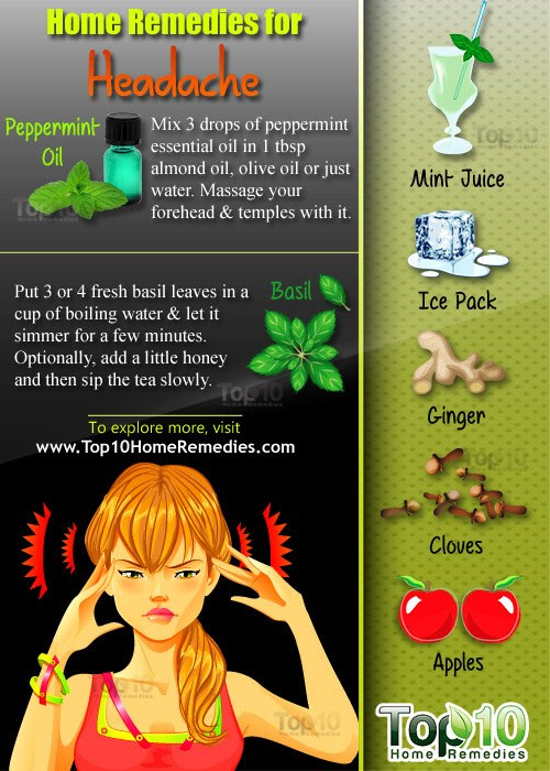 home remedies for headache