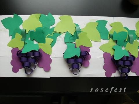 Rosefest 紙つづら ブドウ