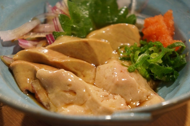 呑み食べ日記 エイ肝美味いで 魚屋ひでぞう なんば