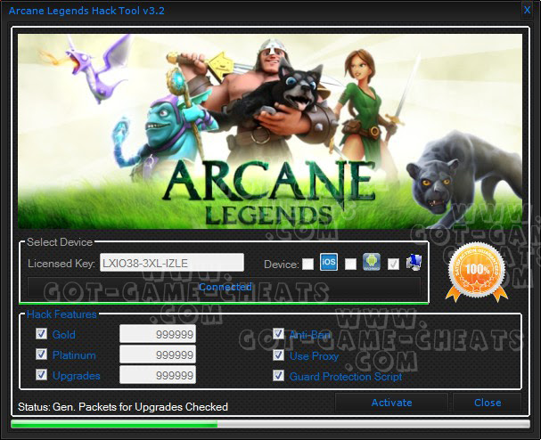 Arcane Legends Hack