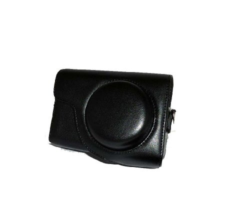 fits Leather Camera Case for for Canon IXUS S90 300 210 200 130 120 110 100 