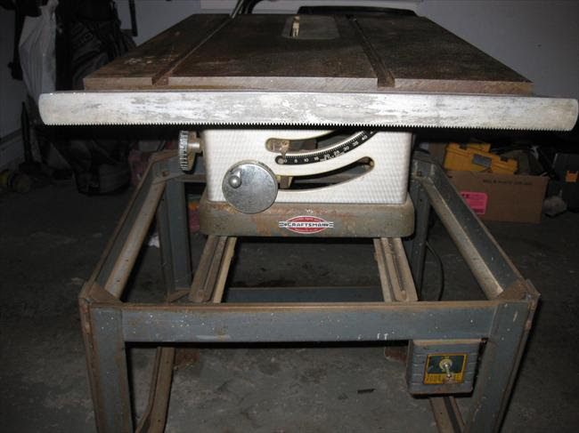 1950 S Craftsman Table Saw Mod 113 27520 Family Woodworking